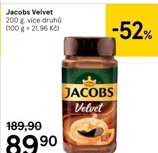 Instantní káva Jacobs Velvet