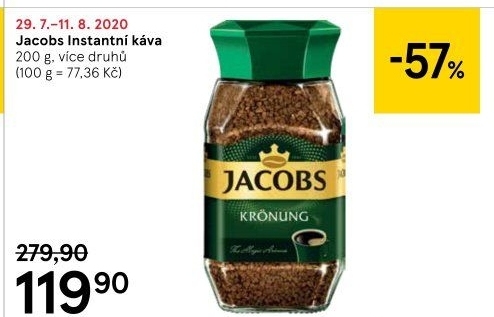 Instantní kávy Jacobs