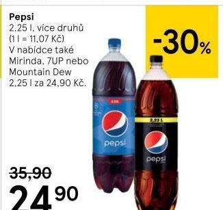 Limonáda Pepsi