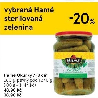 Okurky Hamé
