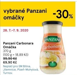 Omáčka Panzani