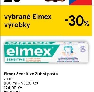 Pasta na zuby Sensitive Elmex