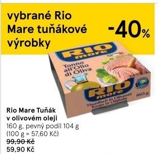 Tuňák v oleji Rio Mare