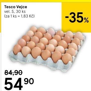 Vejce S Tesco