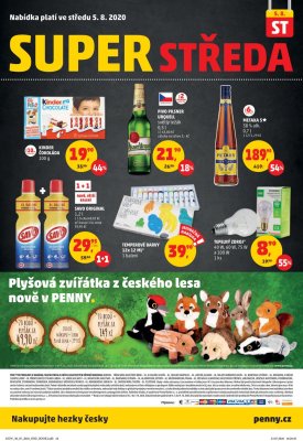 akční leták Penny Market 30.7.2020-5.8.2020