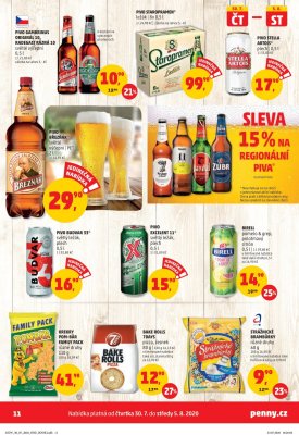 akční leták Penny Market 30.7.2020-5.8.2020