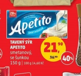 Tavený sýr Apetito 150 g