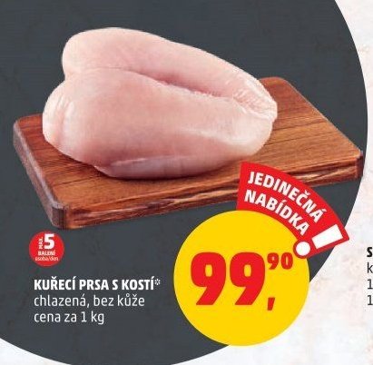 KUŘECÍ PRSA S KOSTÍ