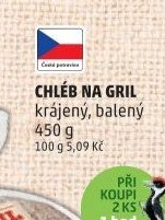 CHLÉB NA GRIL