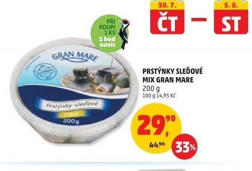 Prstýnky sleďové Mix Gran Mare