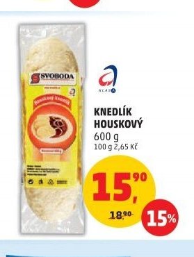 Knedlík houskový