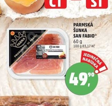 PARMSKÁ ŠUNKA SAN FABIO