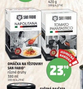 OMÁČKA NA TĚSTOVINY SAN FABIO
