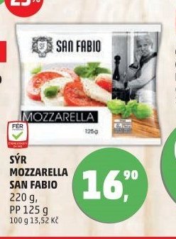 SÝR MOZZARELLA SAN FABIO