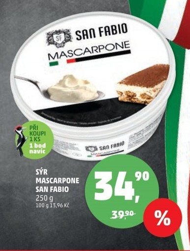 Sýr Mascarpone San Fabio 250 g