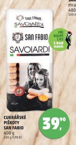 Cukrářské piškoty San Fabio 400 g