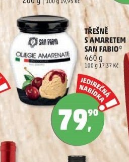 TŘEŠNĚ S AMARETEM SAN FABIO