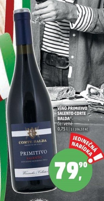 VÍNO PRIMITIVO SALENTO CORTE BALDA