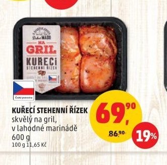 KUŘECÍ STEHENNÍ ŘÍZEK skvělý na gril, v lahodné marinádě