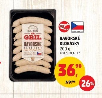 BAVORSKÉ KLOBÁSKY