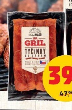 GRILOVACÍ TYČINKY se sýrem