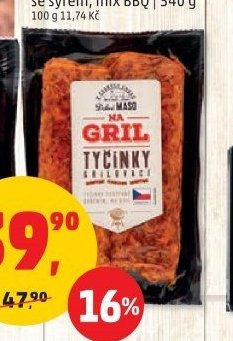 GRILOVACÍ TYČINKY mix BBQ