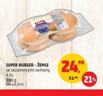 SUPER BURGER – ŽEMLE