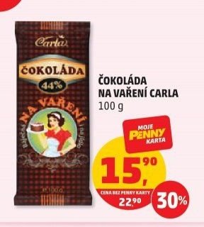 Čokoláda na vaření Carla