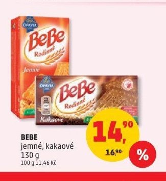 Bebe jemné, kakaové