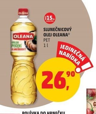 Slunečnicový olej Oleana