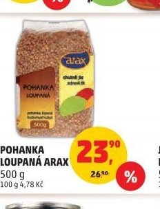 Pohanka loupaná Arax