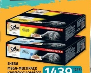 Sheba Mega-multipack kapsičky
