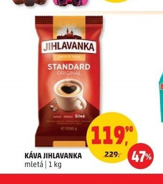 Káva Jihlavanka mletá