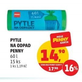 Pytle na odpad Penny