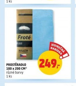 Froté prostěradlo