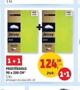 Jersey prostěradlo