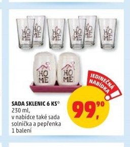 Sada sklenic 6 ks