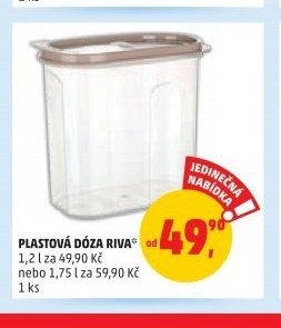 Plastová dóza Riva