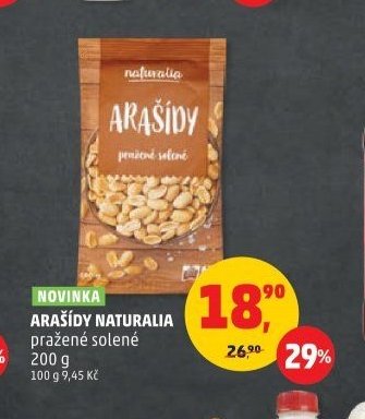 ARAŠÍDY NATURALIA