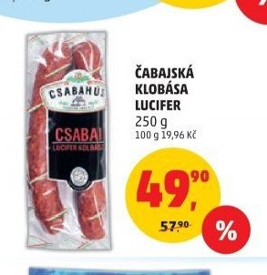 ČABAJSKÁ KLOBÁSA LUCIFER