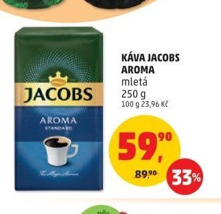 KÁVA JACOBS AROMA mletá 250 g