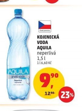 KOJENECKÁ VODA AQUILA neperlivá 1,5 l