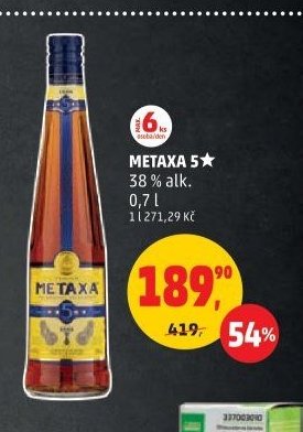 Metaxa 5* 0,7l