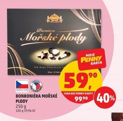 BONBONIÉRA MOŘSKÉ PLODY