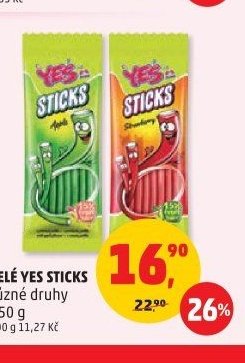 ŽELÉ YES STICKS