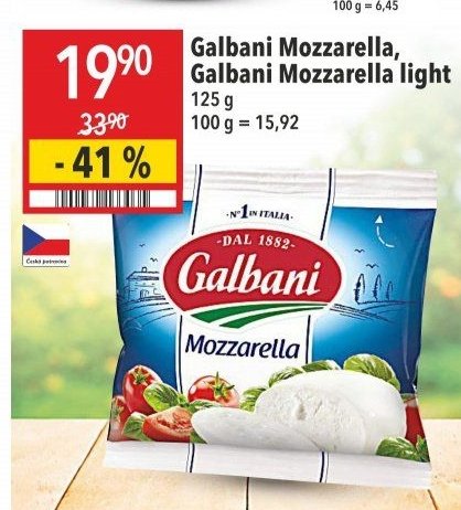 Galbani Mozzarella, Galbani Mozzarella light