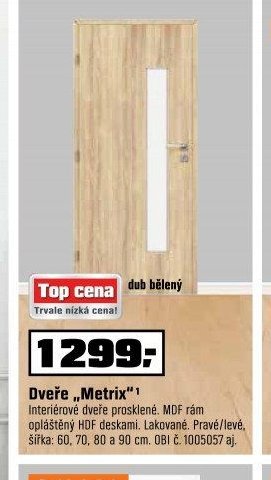 Dveře „Metrix“