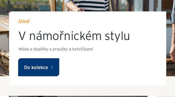 V námořnickém stylu