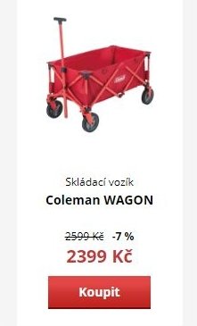 Skládací vozík Coleman WAGON