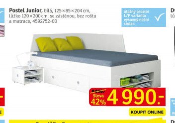 Postel Junior - ASKO akcniletaky.com